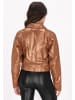 faina Jacket in copper snake