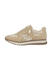 rieker Rock-Sneaker aus Leder in Low-Top-Ausführung Beige