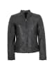 MADDOX Lederjacke Lammnappa in Schwarz