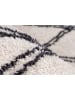 Kayoom Hochflor Teppich Orlando 325 in elfenbein - rechteckig