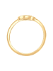 Nenalina Ring 925 Sterling Silber Herz, Pfote in Gold