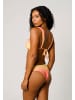 Moda Minx Bikinihose Nautilus Shell Fixed Bikini Bottom in orange