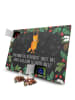 Mr. & Mrs. Panda Advents-Teekalender Fuchs Lord mit Spruch in Kreidetafel