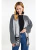 VIRITA Women Strickcardigan in Grau Mehrfarbig