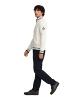 Polo Club Cardigan MAN NAUTIC PATCH C IO LONG SLEEVE REGULAR FIT in Ecru