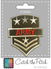 Catch the Patch U.S. ArmyApplikation Bügelbild inGrün
