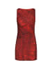 faina Women Dress in red black