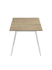 B&D Home Ausziehtisch LIO in Sandeiche - (B)120-160 x (H)76 x (T)80 cm