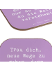 Mr. & Mrs. Panda Tischschoner Spruch Unbekannte Orte erkunden mi... in Lavendeltraum