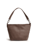 The Chesterfield Brand Zarita Schultertasche Leder 22 cm dark taupe
