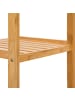 relaxdays Badregal in Natur - (B)33 x (H)79 x (T)33 cm