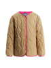 DreiMaster Mädchen Steppjacke in Taupe