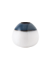 like. by Villeroy & Boch Vase Drop Lave Home 12,8 cm weiß-blau in weiß-blau