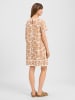 Robe Légère Kleid in beige weiß - 0001
