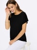 WITT WEIDEN Rundhals-Shirt in schwarz