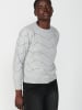 KOROSHI GESTRICKTES JERSEY in grau
