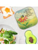 Mr. & Mrs. Panda Untersetzer Hummel Blume Design mit Spruch in Weiß
