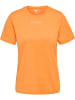 Hummel Hummel T-Shirt Hmlte Multisport Damen Dehnbarem Schnelltrocknend in BLAZING ORANGE