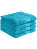 REDBEST Frottier Duschtuch 4er-Pack Chicago in türkis