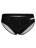 Arena Snakeskin Swim Brief in Schwarz