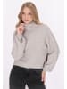 DreiMaster Damen Pullover in Grau Melange