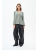 InWear Langarm-Bluse RindaIW Gerade Passform in Agave Green