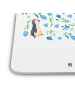 Mr. & Mrs. Panda Coaster Pinguinliebe Design ohne Spruch in Weiß