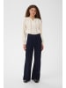SAINT TROPEZ Langarm-Bluse SkyaSZ Lockere Passform in Ice