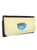 Mr. & Mrs. Panda Damen Brieftasche Kaffee Tasse ohne Spruch in Gelb Pastell