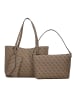 Guess Brenton Shopper Tasche 39 cm in latte logo
