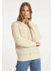 IZIA Strickpullover in Wollweiss