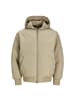 Jack and Jones JCOCOLLECTIVE Bomber Jacket SN in Beige
