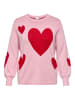 ONLY Carmakoma Strickpullover in Romance Rose