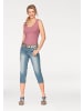 Aniston CASUAL Caprijeans in blue-bleached