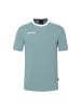 Kempa Trainings-T-Shirt Emotion 27 in aqua/weiß