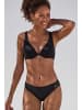 LASCANA Bügel-Bikini-Top in schwarz