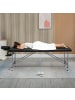 HOMCOM Massageliege-186L x 71B x 62-83H cm-Schwarz