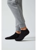 SNOCKS Sneakersocken aus Pflanzenfasern Schwarz 6 Paar