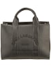 Karl Lagerfeld Handtasche K/RSG MD Square Tote Peb Emb in Black