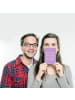 Mr. & Mrs. Panda Wanddeko Spruch Augenoptiker Klarblick mit Spruch in Lavendeltraum