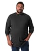 Men Plus Kurzarm T-Shirt in schwarz