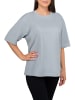 Reichstadt Damen Oversized T-Shirt in Light Blue