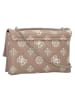 Guess Deesa Umhängetasche 26 cm in taupe logo