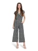 Betty Barclay Jumpsuit mit Eingrifftaschen in Dark Blue/Green
