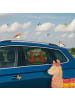 Mr. & Mrs. Panda Sonnenschutz Auto Füchse Liebe Design mit Spruch in Weiß