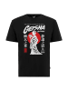 OLDSKULL T-Shirt Shadow Graphic in Black