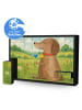 Mr. & Mrs. Panda Befüllbarer Adventskalender Hund Blume Design o... in Weiß