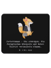 Mr. & Mrs. Panda Mouse Pad Juristin Zauber mit Spruch in Schwarz