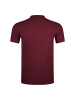 SikSilk Polo Shirt in burgundy