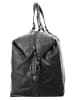 SPIKES & SPARROW Reisetasche echt Leder in schwarz